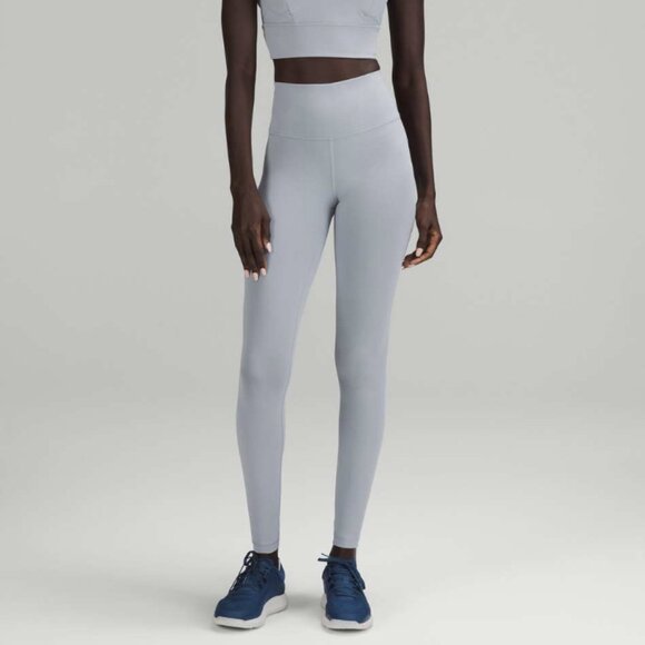 Lululemon Wunder Train High-Rise Tight Leggings 28" Chambray Everlux Size 6 - Picture 1 of 14